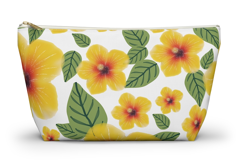 golden-hibiscus-accessory-pouch