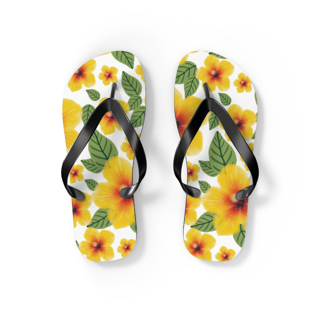 angela redding design's Hibiscus-Flip-Flops